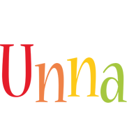 Unna birthday logo