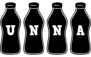 Unna bottle logo