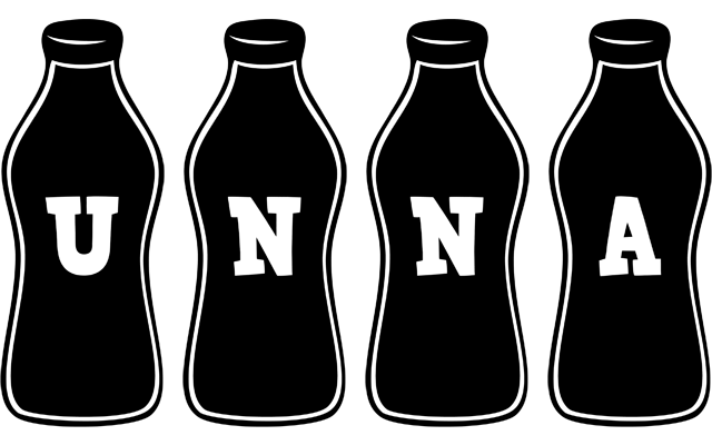 Unna bottle logo