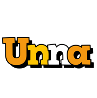 Unna cartoon logo