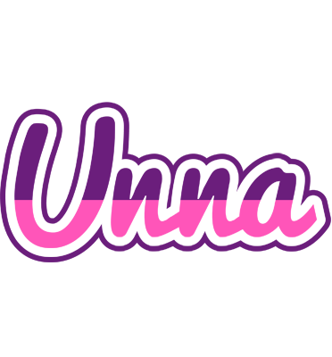 Unna cheerful logo