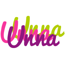 Unna flowers logo