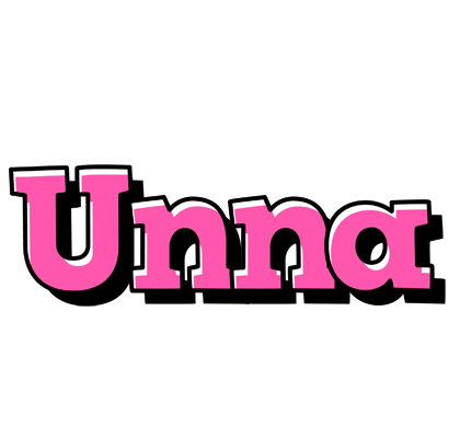 Unna girlish logo