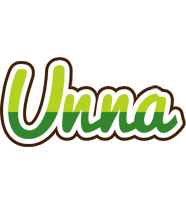 Unna golfing logo