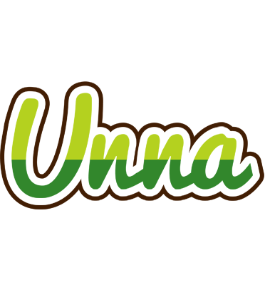 Unna golfing logo