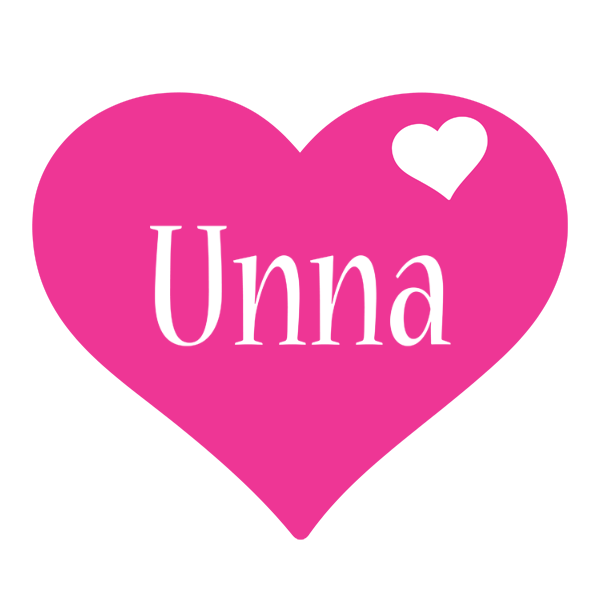 Unna love-heart logo