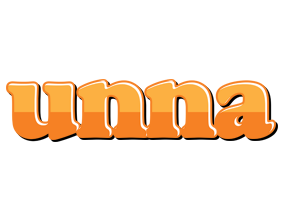 Unna orange logo