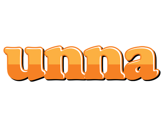 Unna orange logo