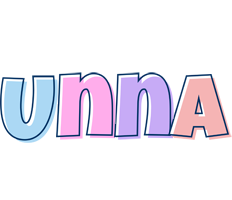 Unna pastel logo