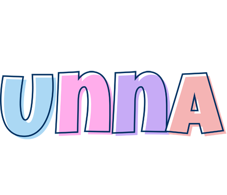 Unna pastel logo