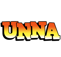 Unna sunset logo