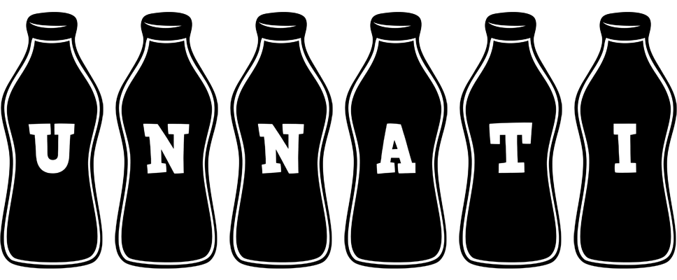 Unnati bottle logo