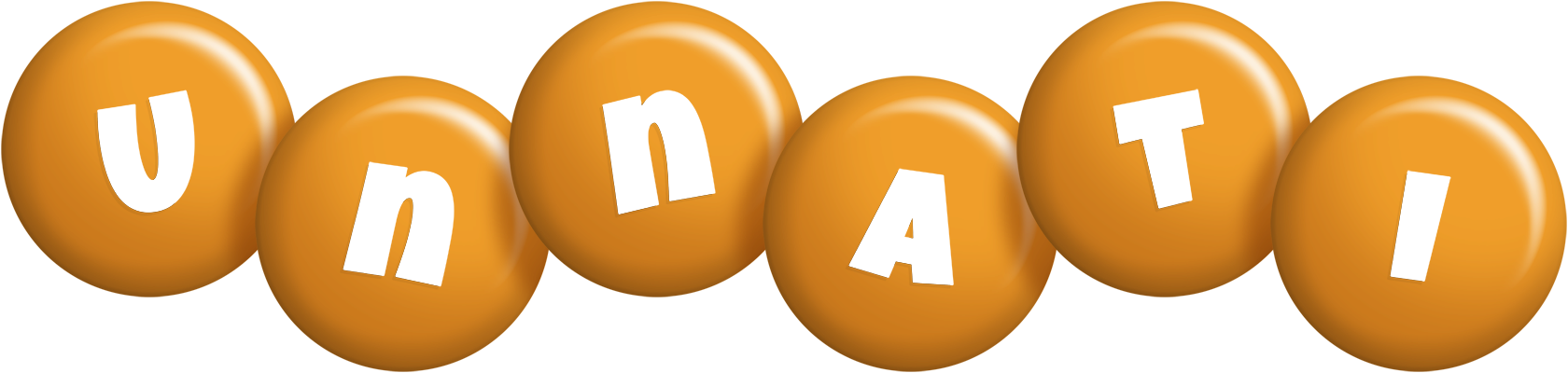 Unnati candy-orange logo