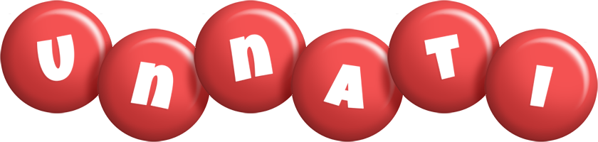 Unnati candy-red logo