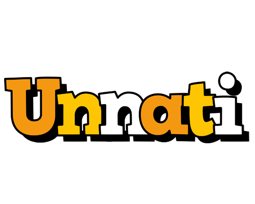 Unnati cartoon logo