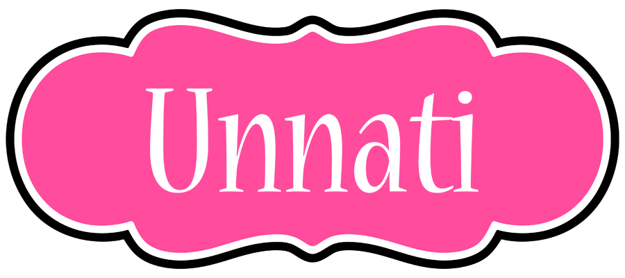 Unnati invitation logo
