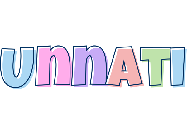 Unnati pastel logo