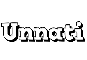 Unnati snowing logo