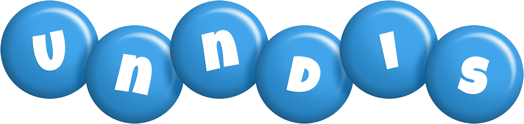 Unndis candy-blue logo