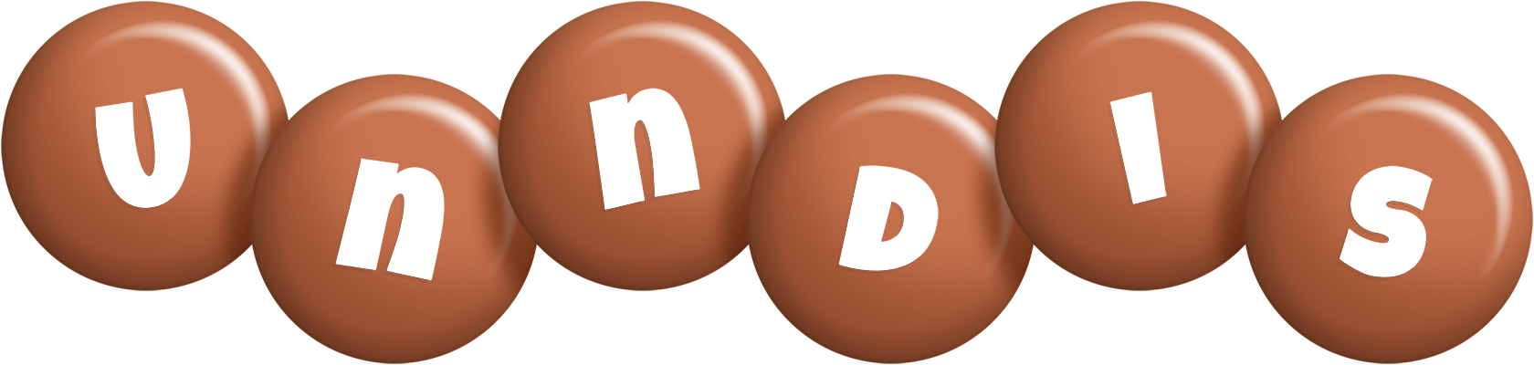 Unndis candy-brown logo