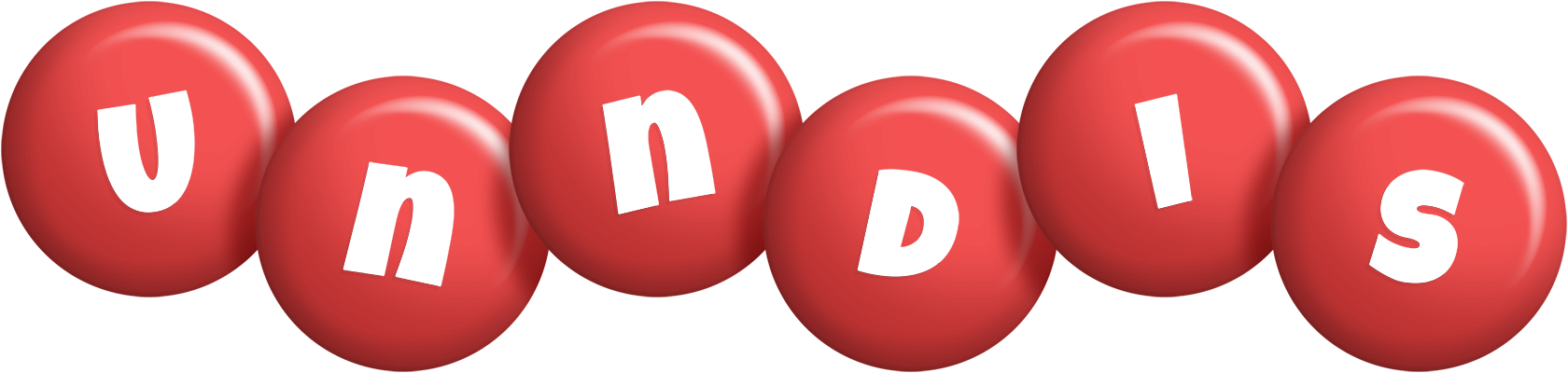 Unndis candy-red logo