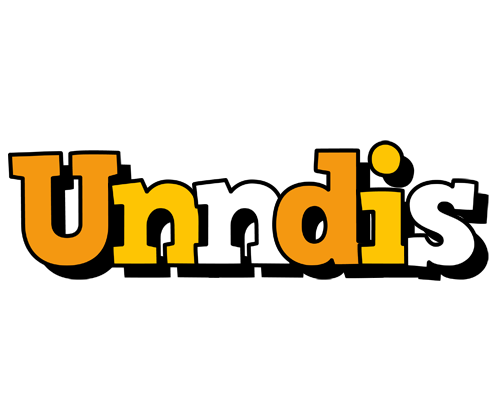 Unndis cartoon logo