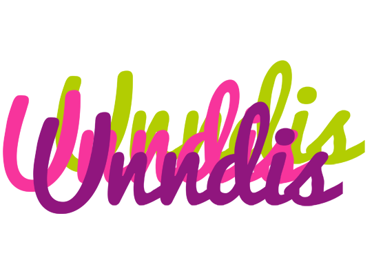 Unndis flowers logo