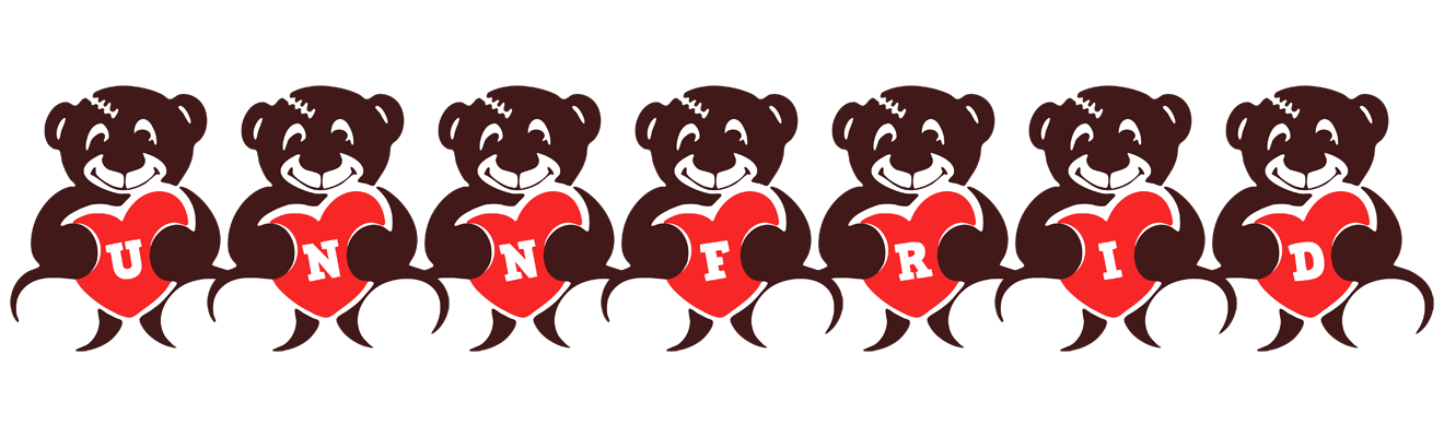 Unnfrid bear logo