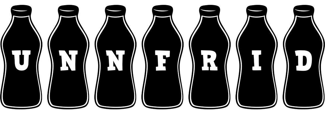 Unnfrid bottle logo