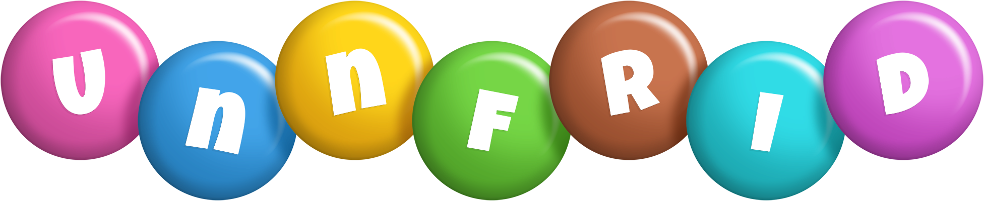 Unnfrid candy logo