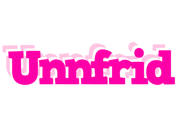 Unnfrid dancing logo