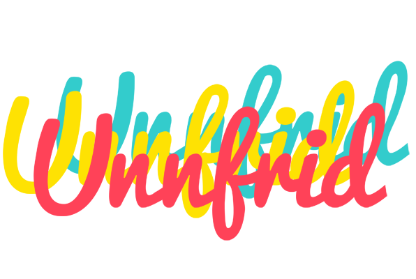 Unnfrid disco logo