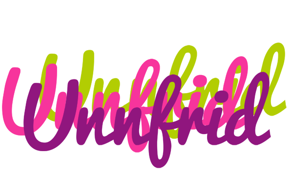 Unnfrid flowers logo