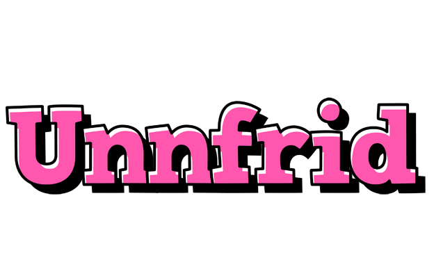 Unnfrid girlish logo