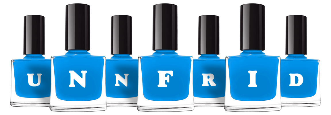 Unnfrid glossy logo