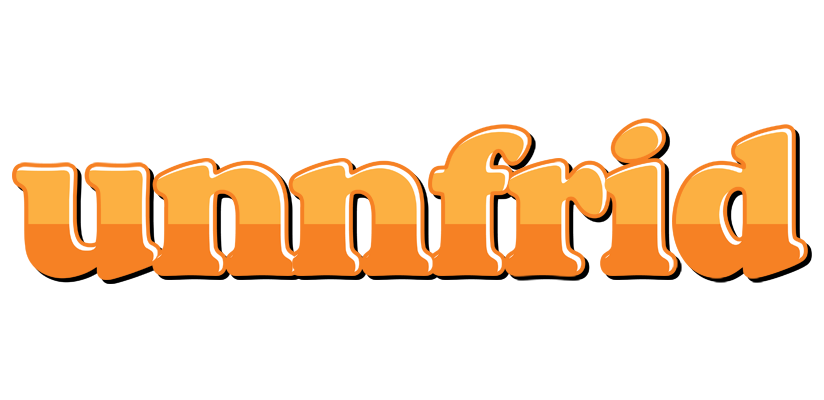 Unnfrid orange logo