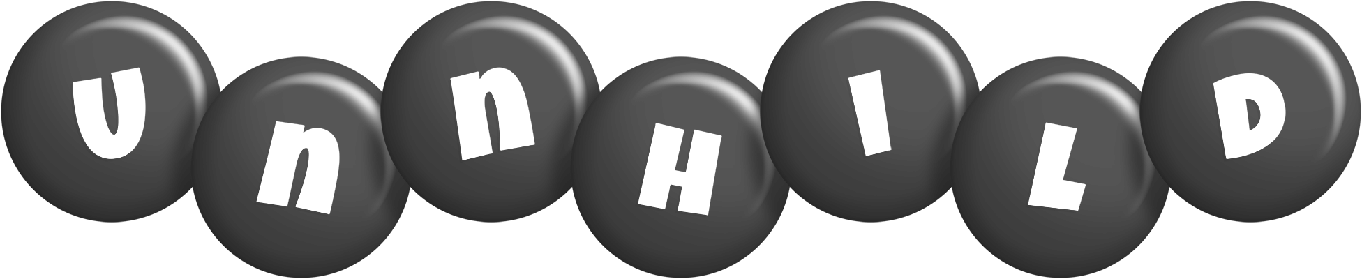 Unnhild candy-black logo