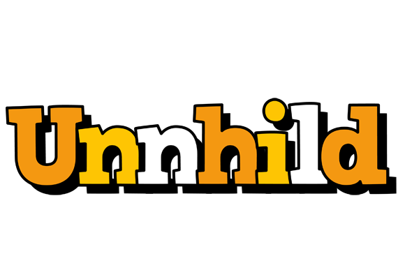 Unnhild cartoon logo