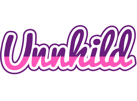 Unnhild cheerful logo
