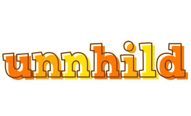 Unnhild desert logo