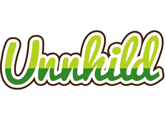 Unnhild golfing logo