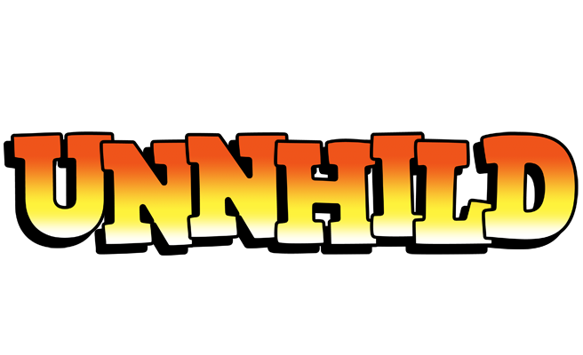 Unnhild sunset logo