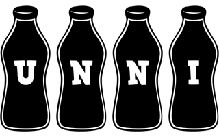 Unni bottle logo