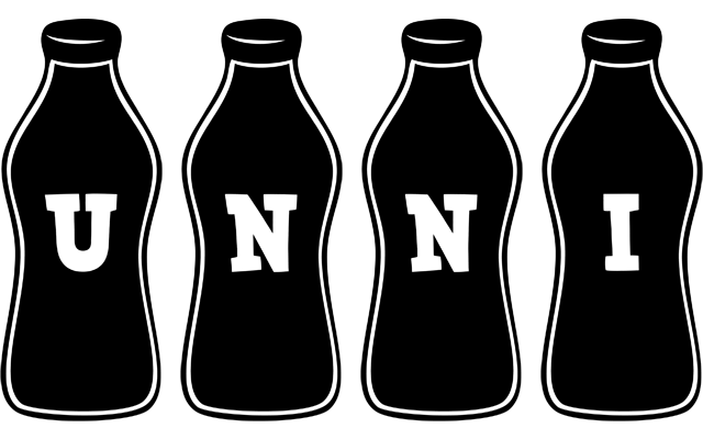 Unni bottle logo