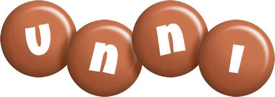 Unni candy-brown logo