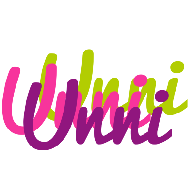 Unni flowers logo