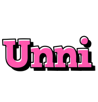 Unni girlish logo