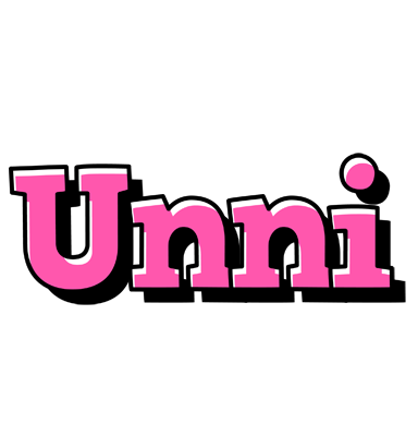 Unni girlish logo