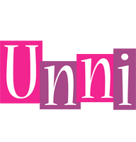Unni whine logo
