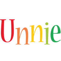 Unnie birthday logo